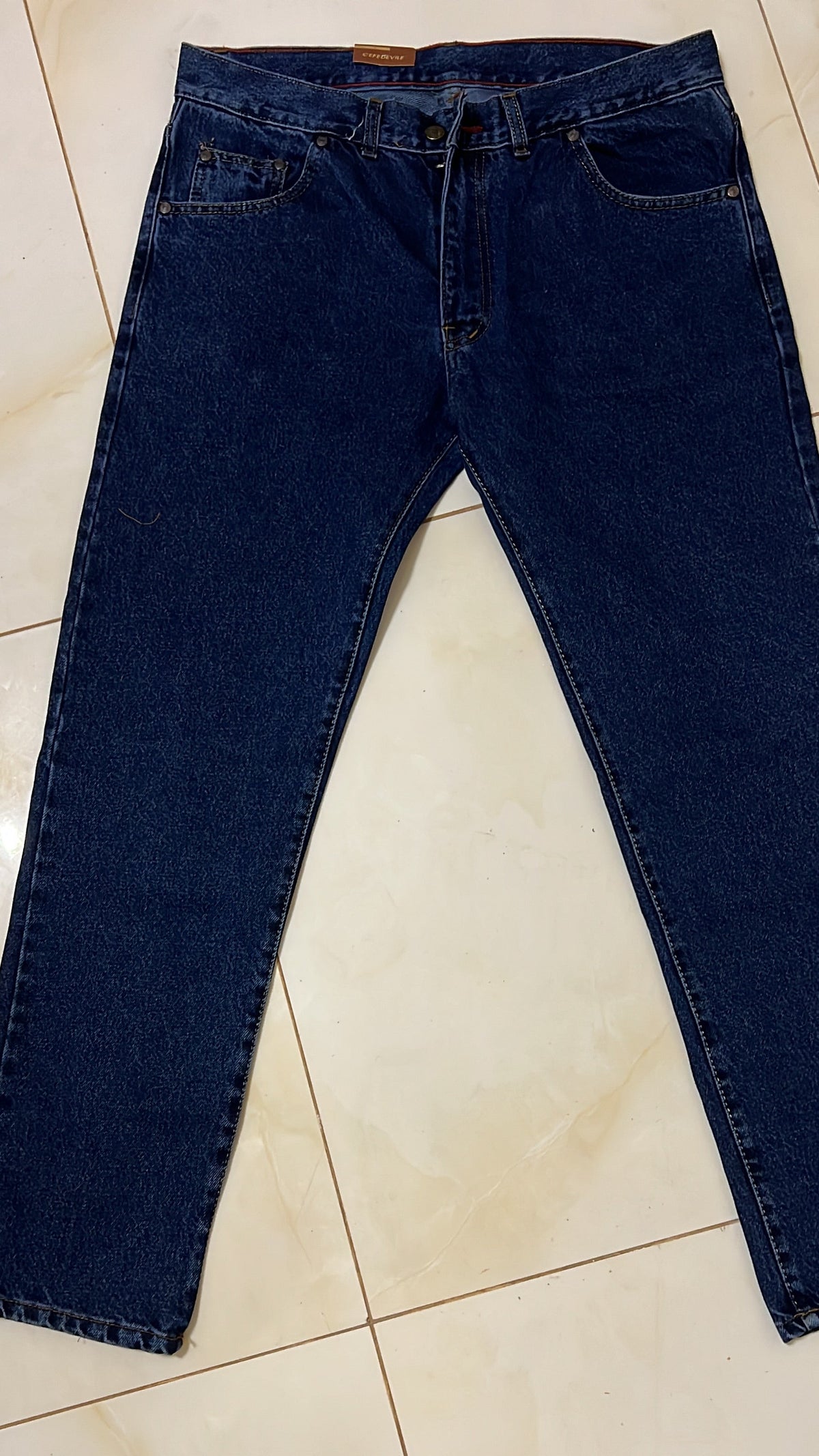 Pantalon homme en jeans 100% Cotton
