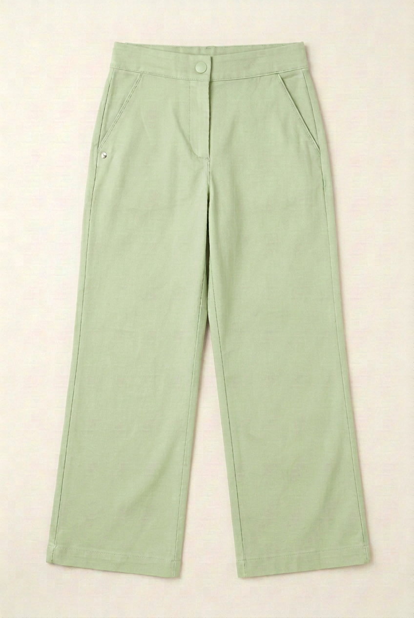 سروال CHINO أخضر فاتح