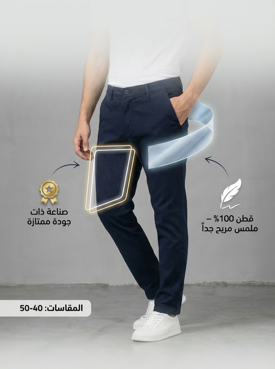 Pontalon CHINO Homme premium